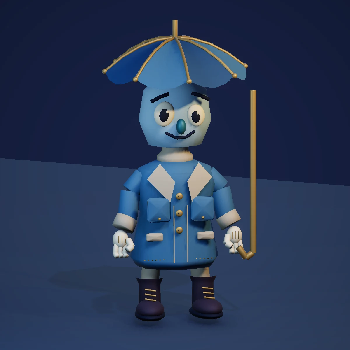 The Rain Merchant — actual game visitor
