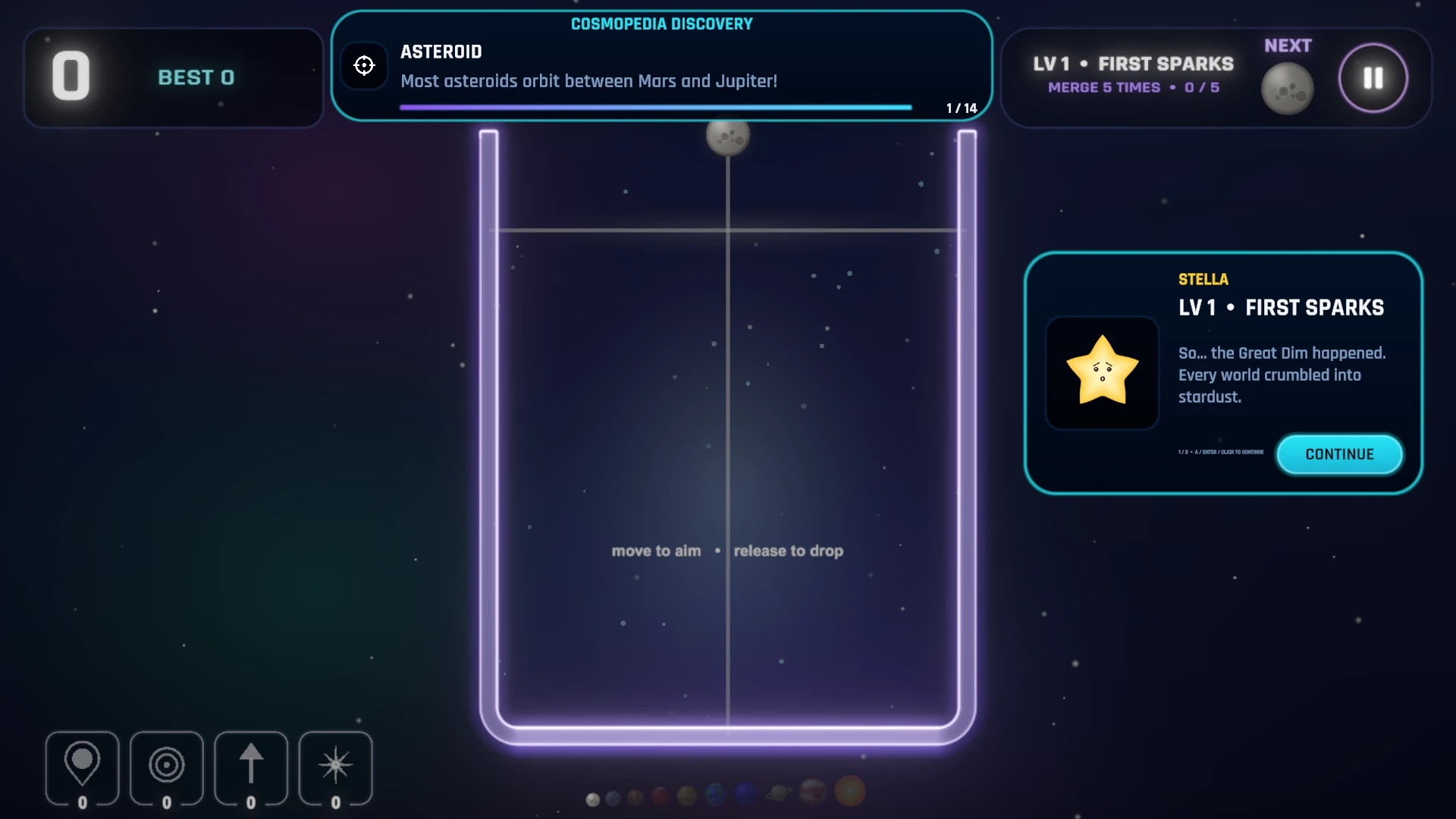 Stella speaking during the actual Quantum Merge story